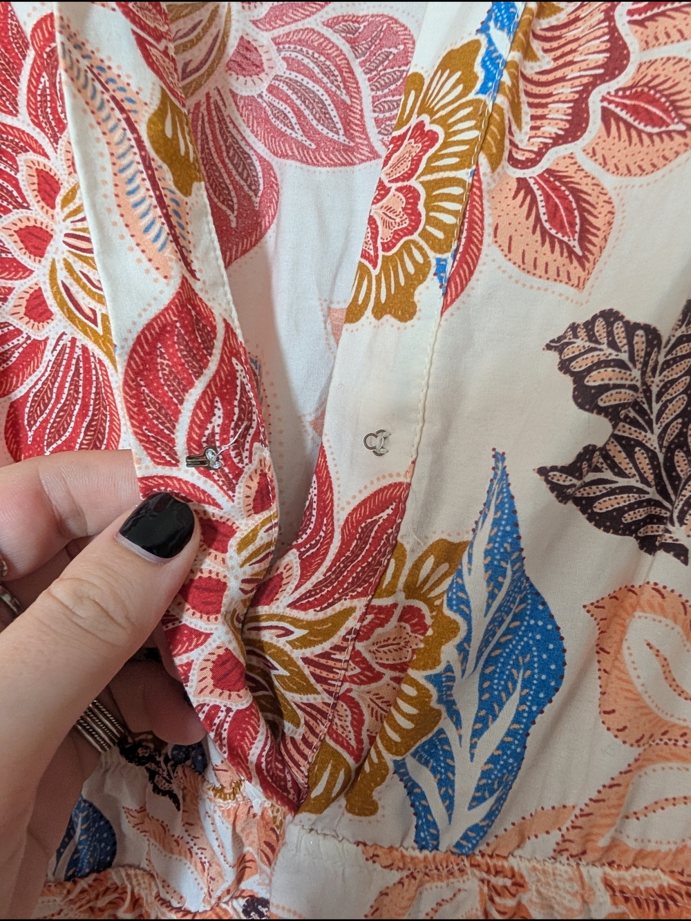 Anthropologie Somerset Maxi Dress - Bright Floral Summery Pattern - Picture 5 of 7